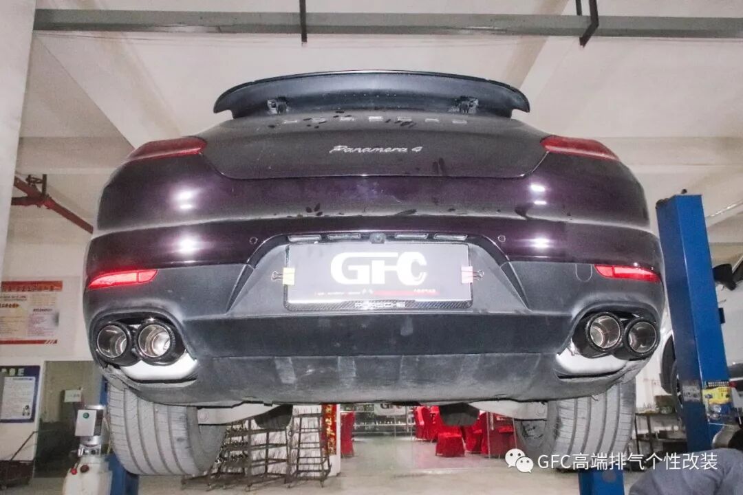 Porsche Panamera 3.0: Performance Redefined with GFC Intelligent Valve Exhaust