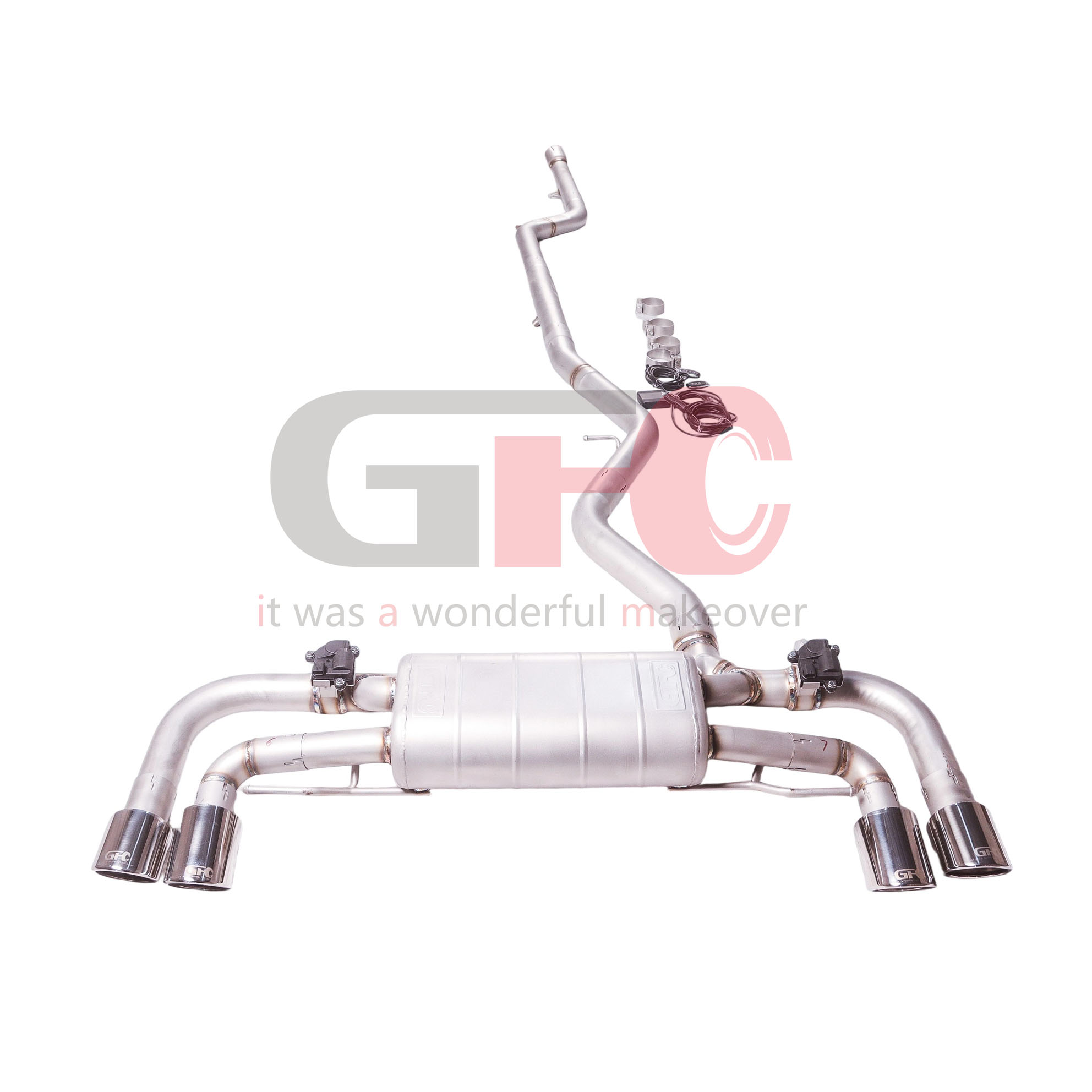 2019–2024 BMW 320i / 325i G20 2.0T High-Performance Valved Cat-Back Exhaust Single Muffler | Dual Valves | Dual Exit