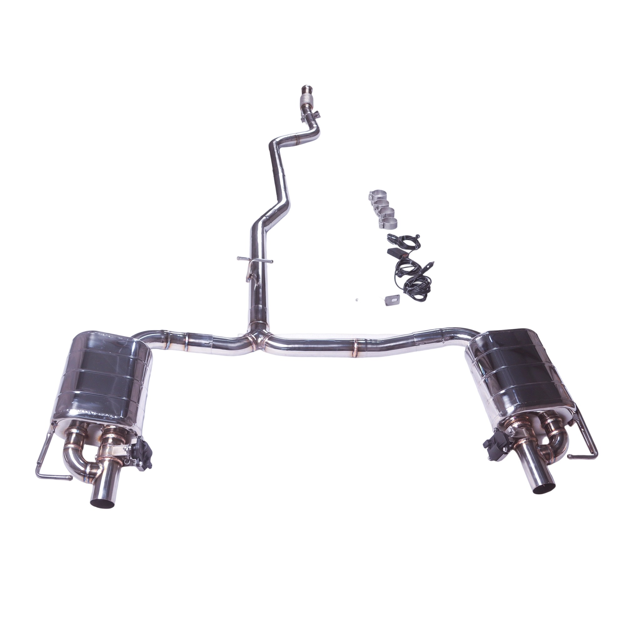 Mercedes-Benz E300 Cabriolet 2.0T (A238) 2018 - CatBack Exhaust System | Dual Mufflers | Dual Valves | Dual Exit Configuration