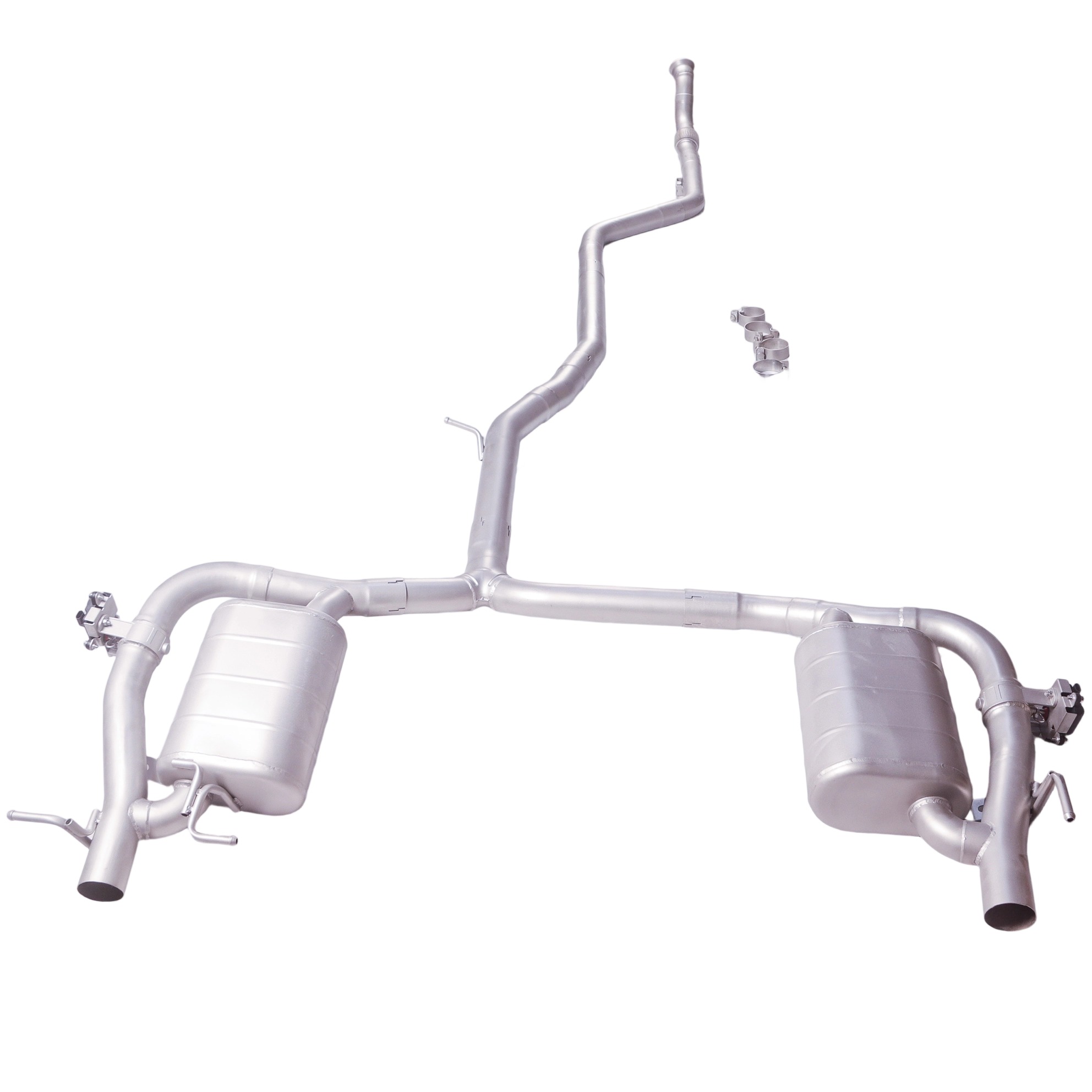 Mercedes-Benz C260L 1.5T (W206) 2023-CatBack Exhaust System | Dual Mufflers | Dual Valves | Dual Exit Configuration