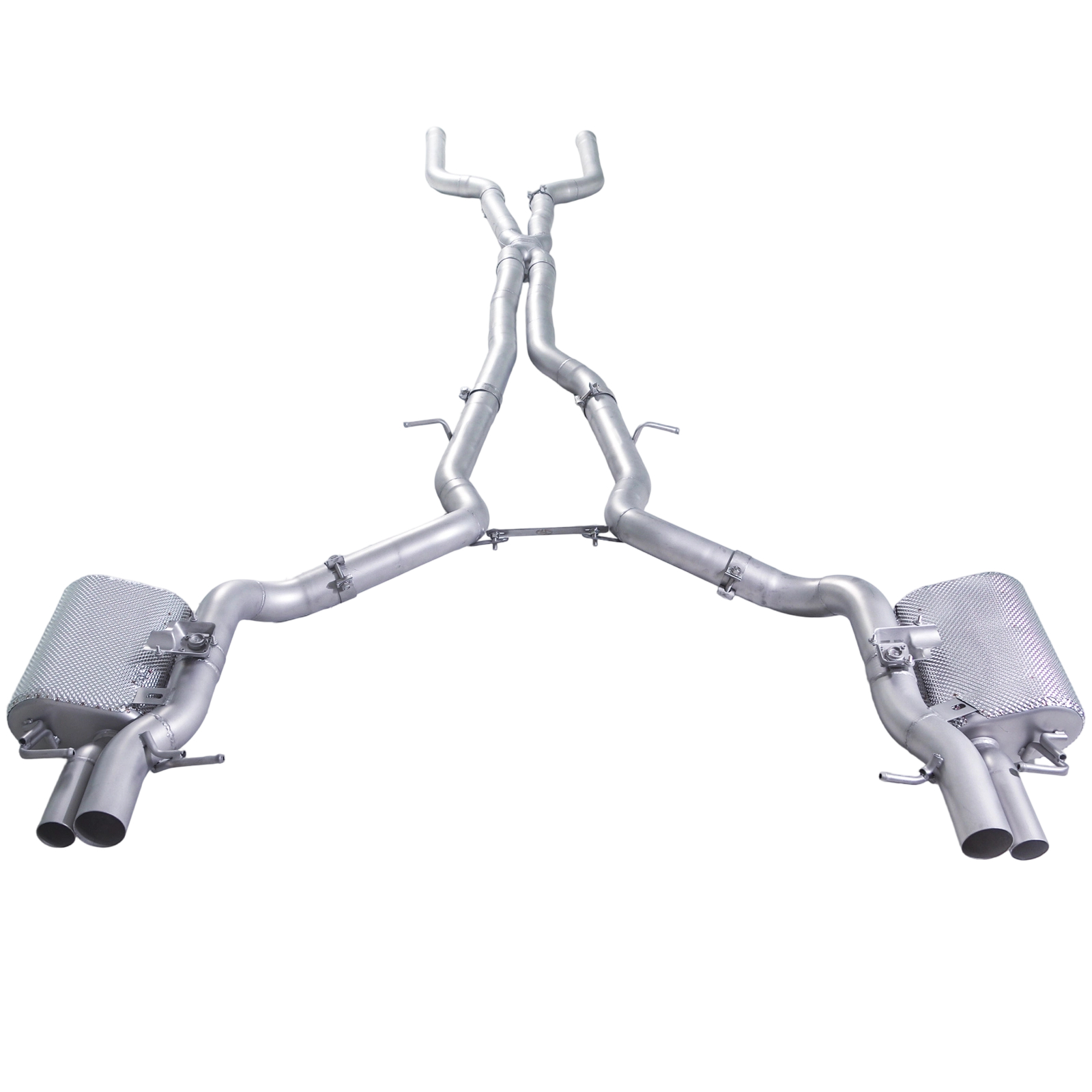 Mercedes-Benz AMG GT63 4-Door Coupe 4.0T (C192) 2018–2024 CatBack Exhaust System | Dual Mufflers | Dual Valves | OEM Electric Valve Control