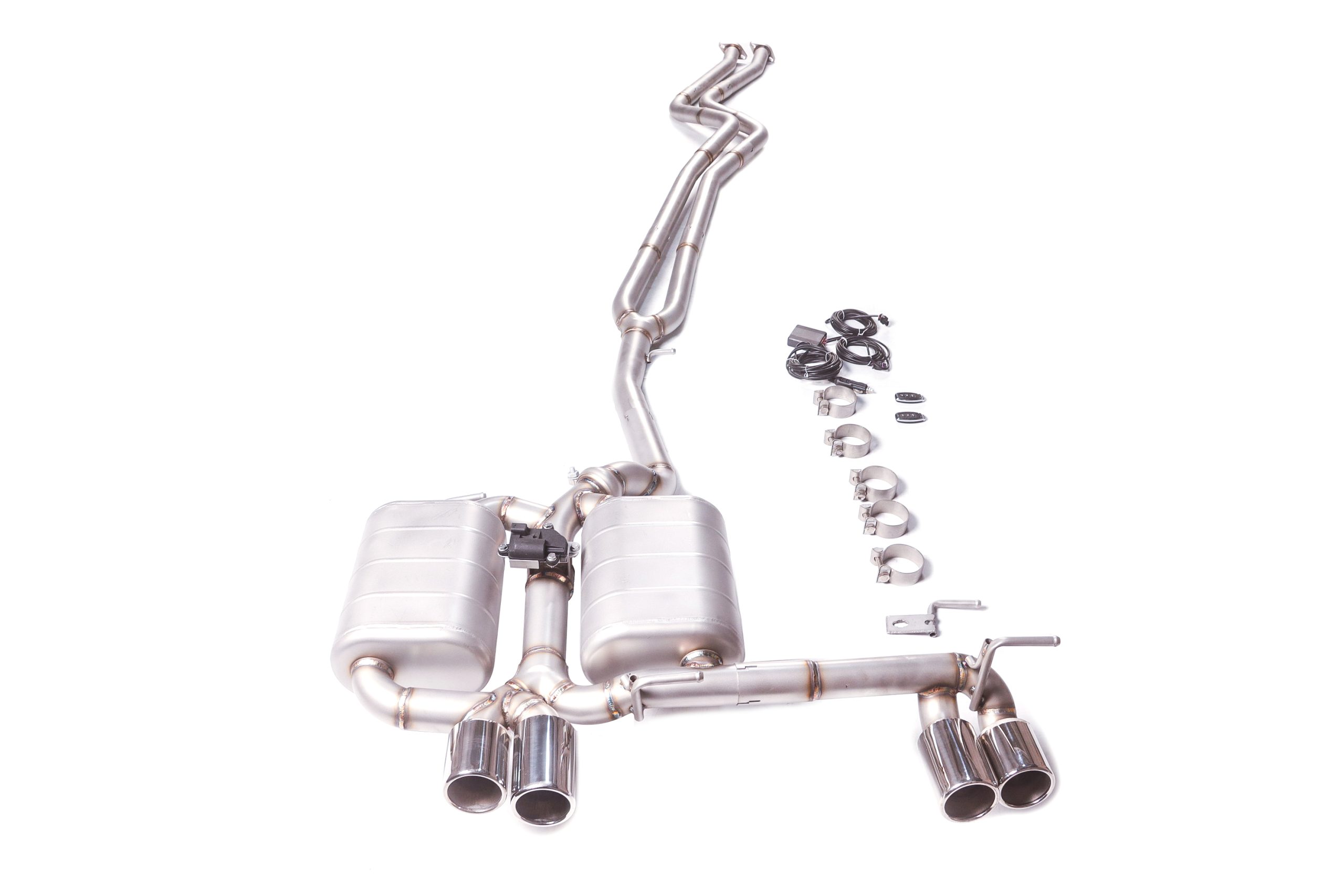 BMW 330i 3.0L E93-Catback electronic valve exhaust system