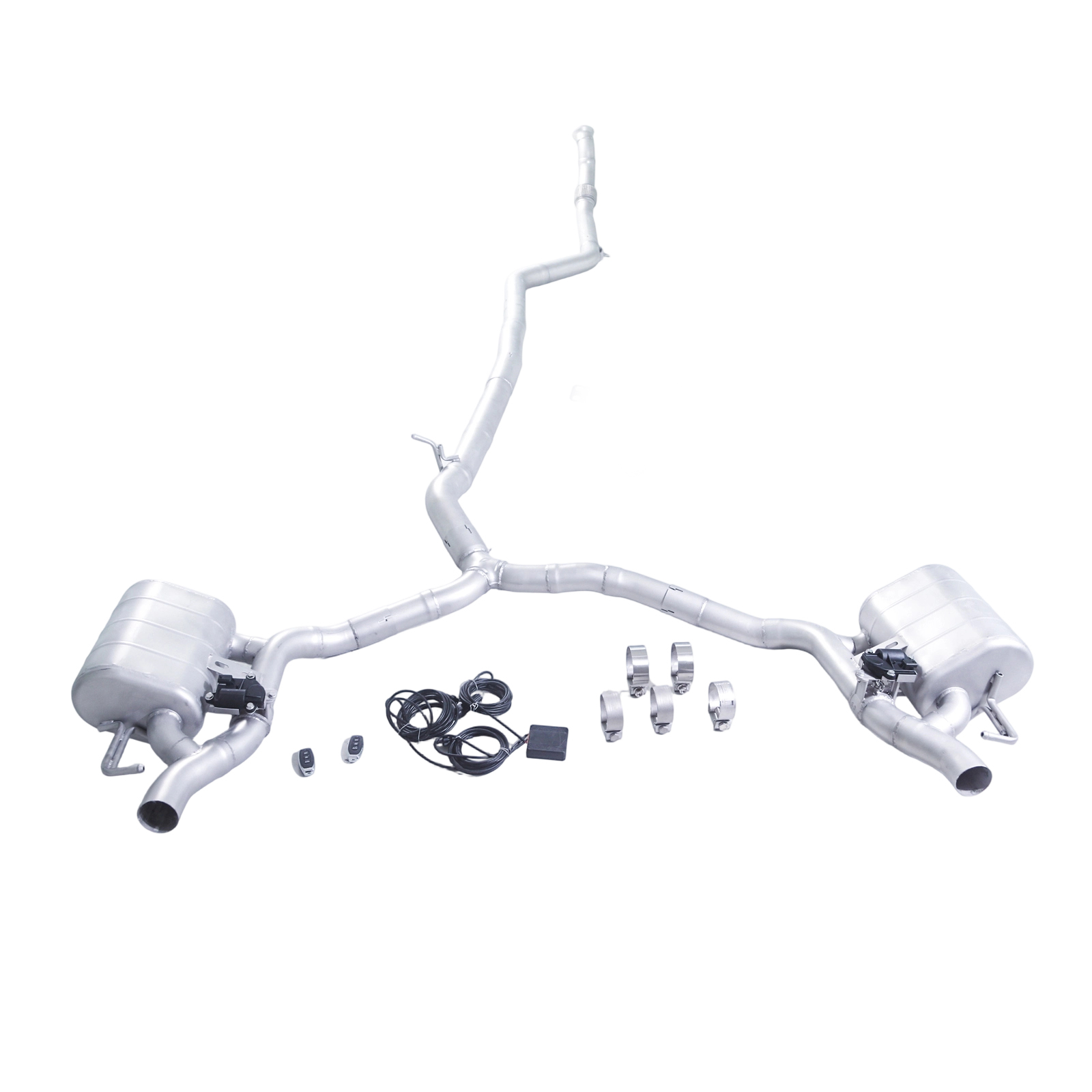 Mercedes-Benz AMG GT50 3.0T 2019-CatBack Exhaust System Dual Mufflers | Dual Valves | Dual Exit | OEM Tip Integration