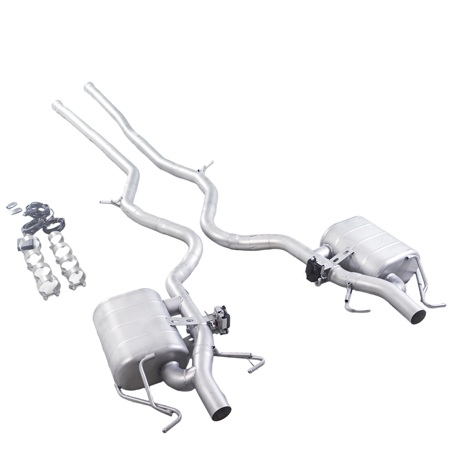 2009–2016 Audi S4 B8 3.0T GFC Cat-Back Exhaust Dual Mufflers | Dual Valves | Quad Exit