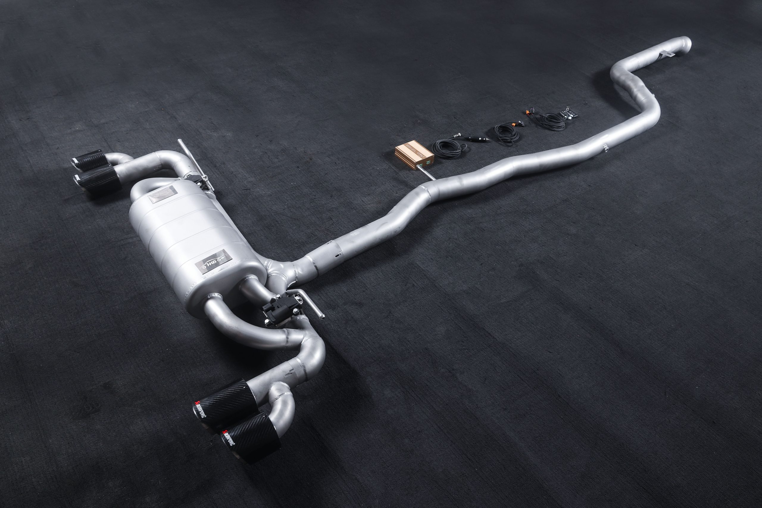 2021 BMW Z4 2.0T HKG Cat-Back Exhaust Single Muffler | Dual Valves | Dual Exit