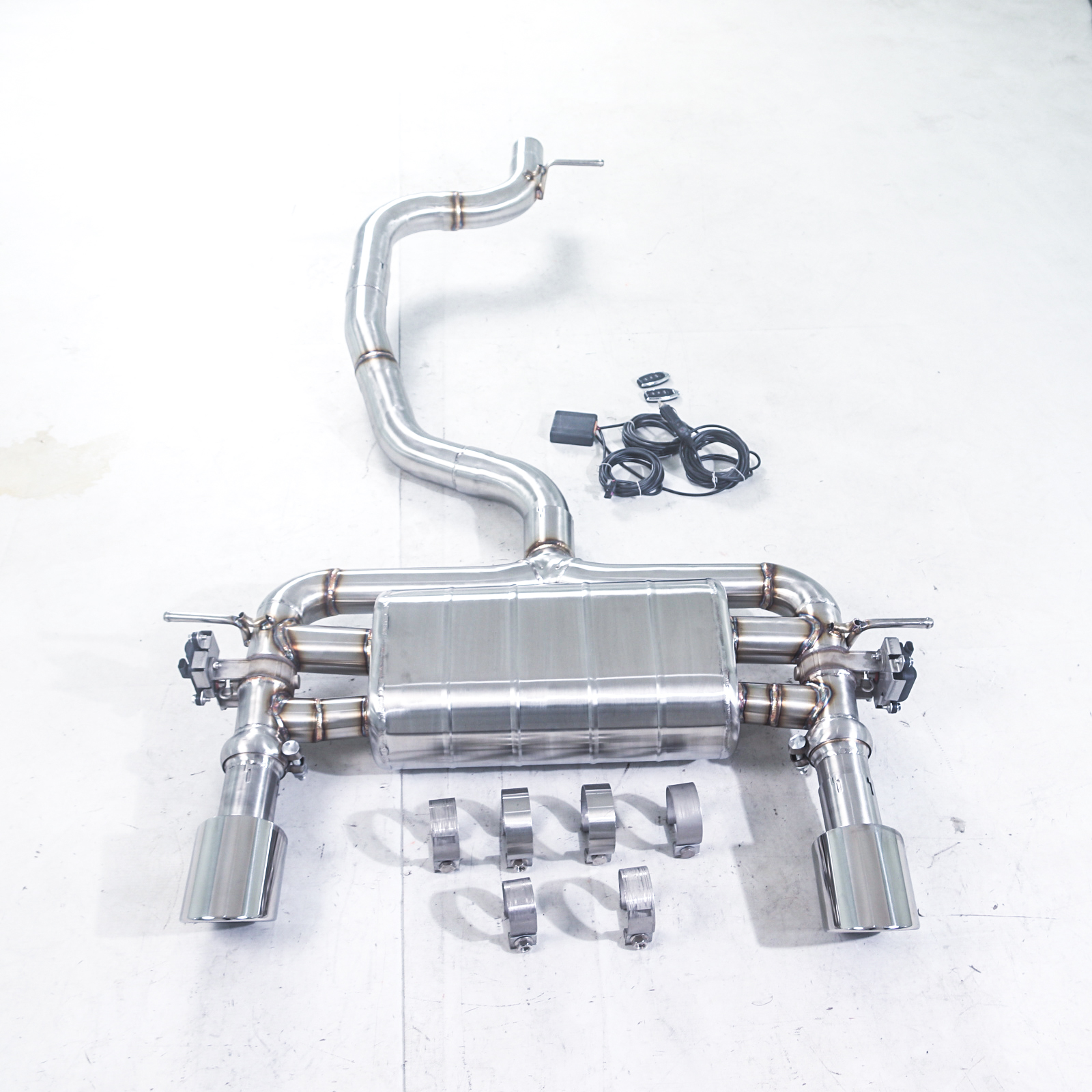 2021 Audi TT 2.0T FWD 8J GFC Cat-Back Exhaust Single Muffler | Dual Valves | Dual Exit