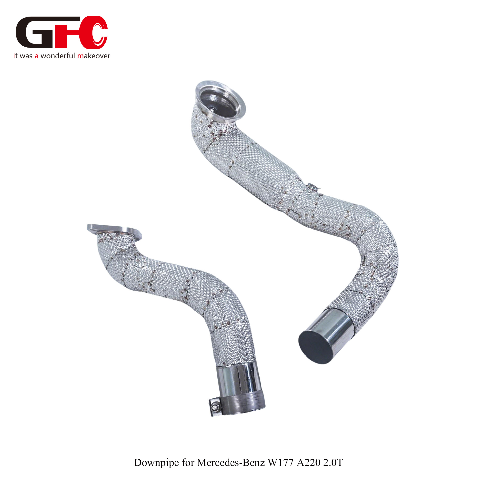 2024 Mercedes-Benz A220 2.0T Modified with GFC Catless Downpipe