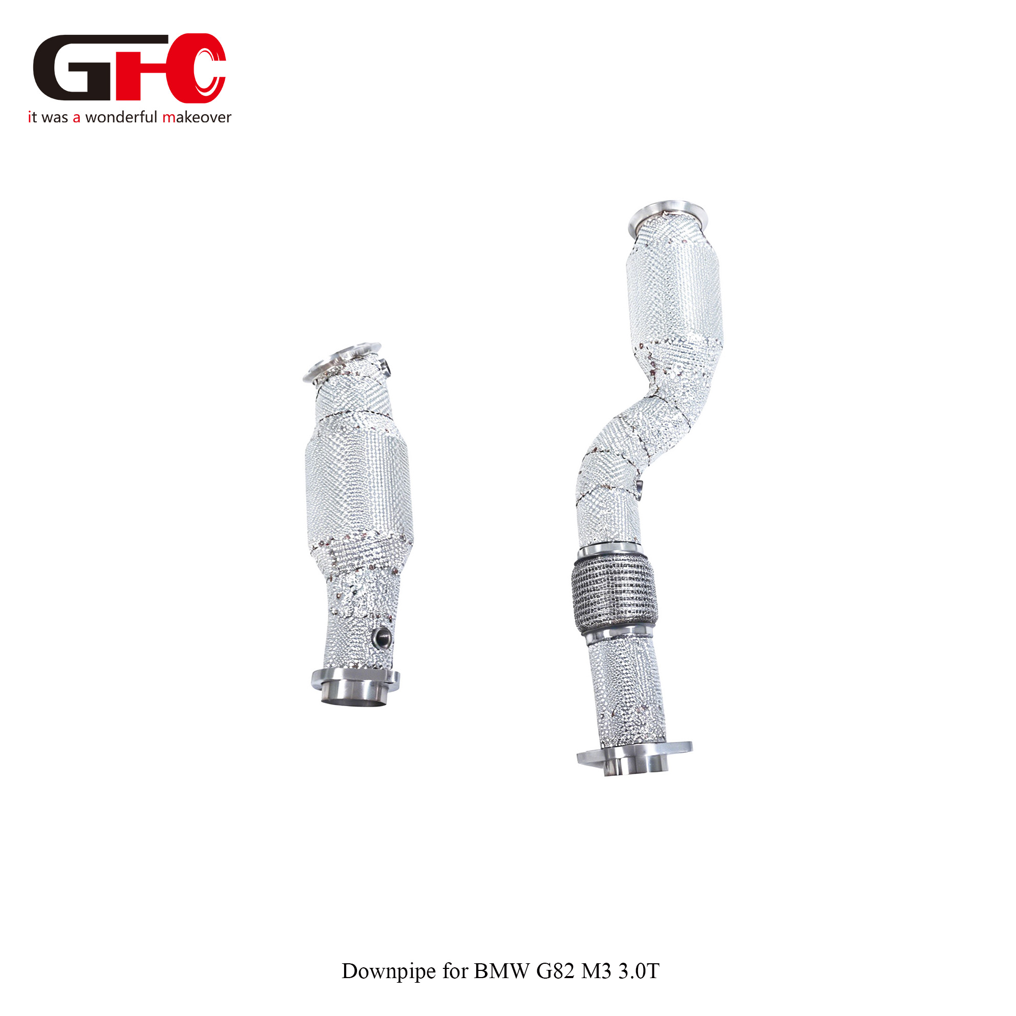 2023 BMW M3 G82 3.0T GFC 200 Cell Catalytic Downpipe