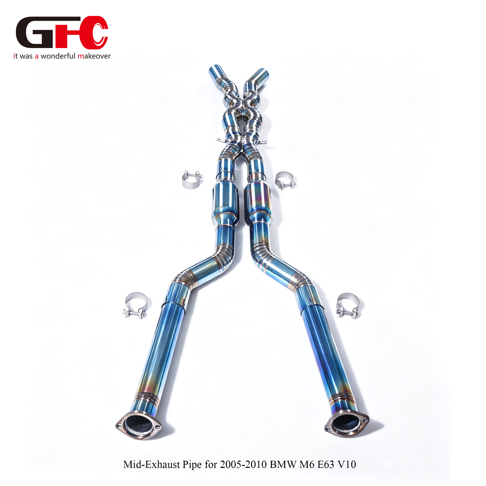 2007 BMW M6 E63 5.0L V10 Middle Pipe