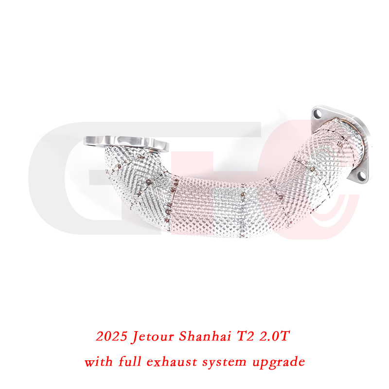 2025 JETOUR Shanhai T2 2.0T Catless Downpipe Upgrade