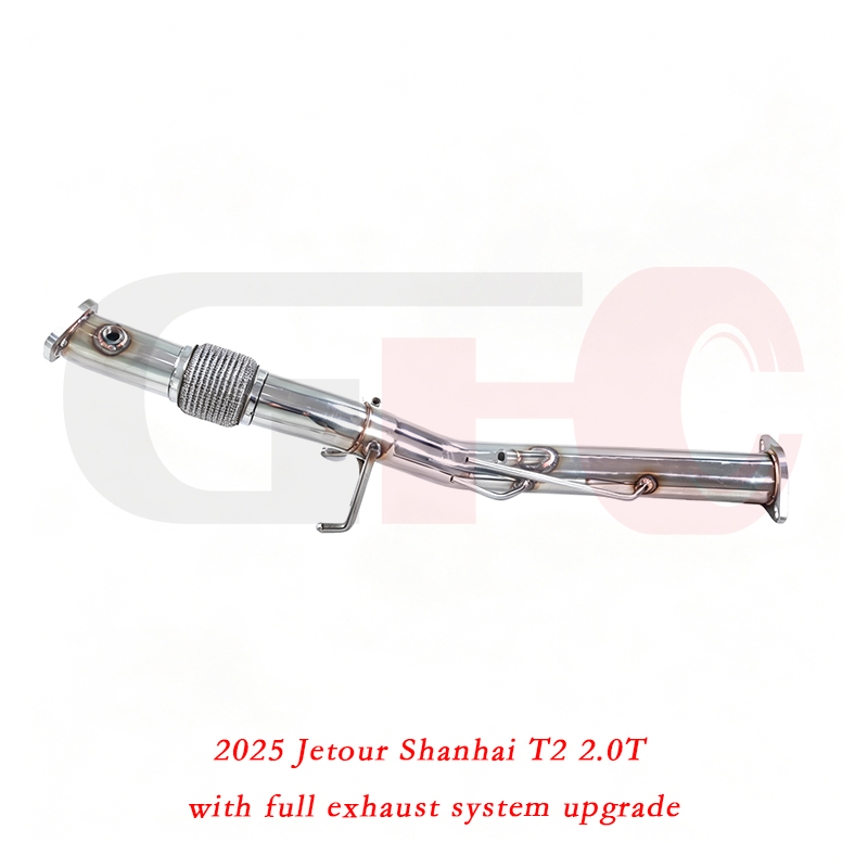 2025 JETOUR Shanhai T2 2.0T Catless Front Pipe Upgrade