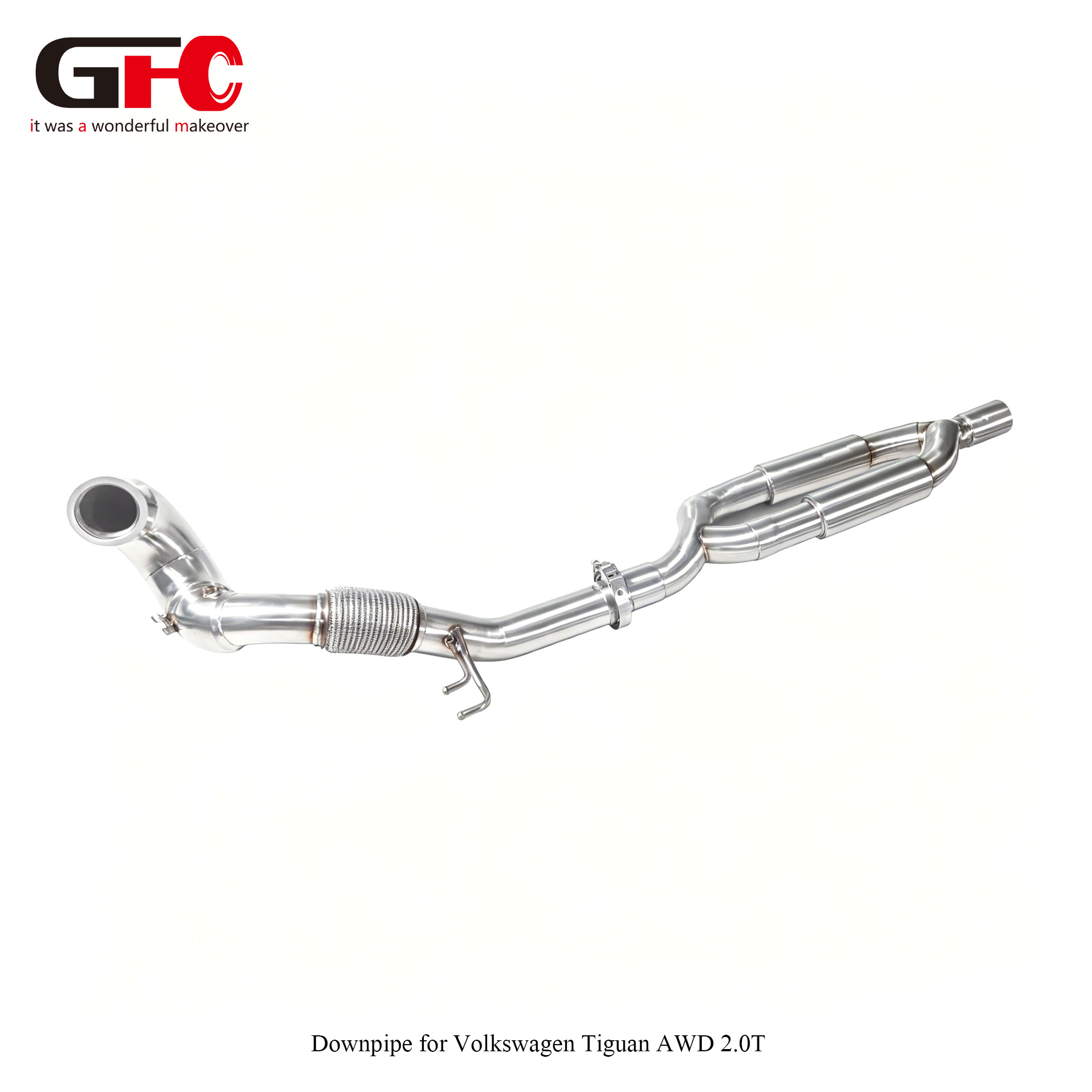 2019 Volkswagen Tiguan AWD 2.0T Downpipe Without Cat
