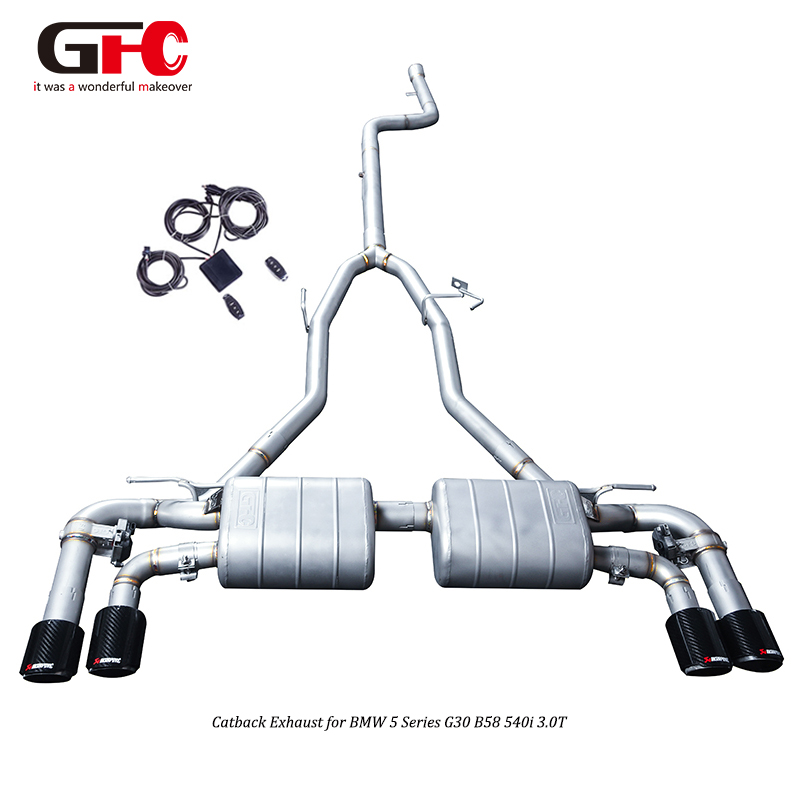 Stainless Steel Catback Exhaust for BMW 5 Series G30 B58 540i 3.0T