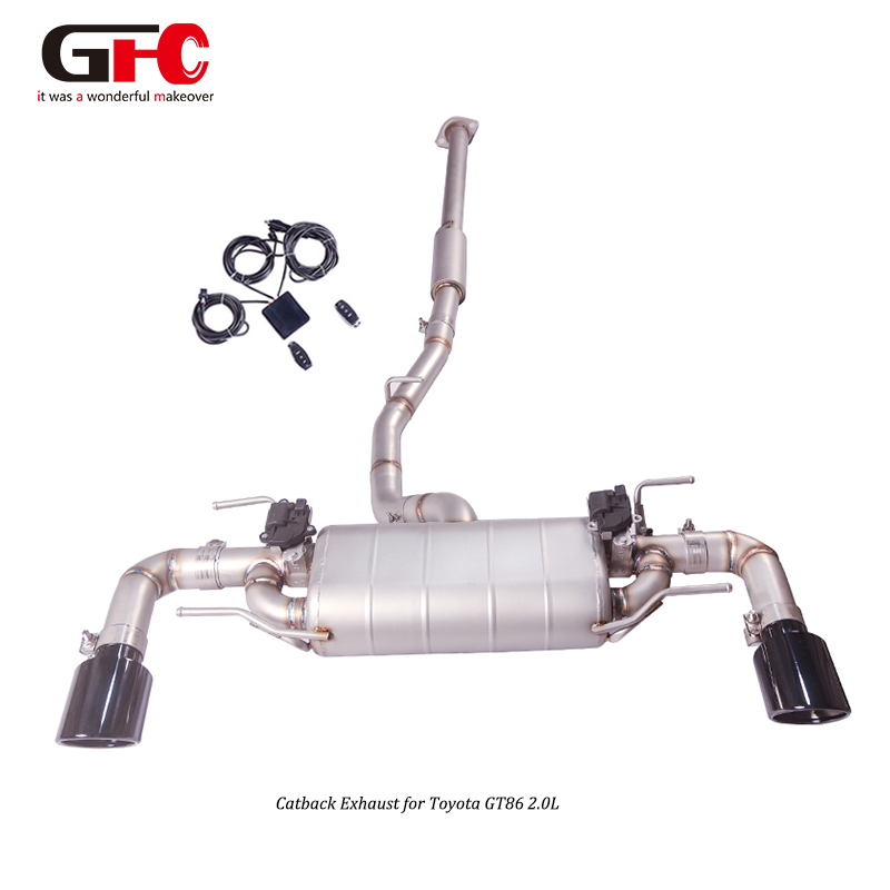 Suitable for Subaru brz Toyota GT86Scion FR-S Toyota 86 2013~UP 2.0L exhaust muffler tube